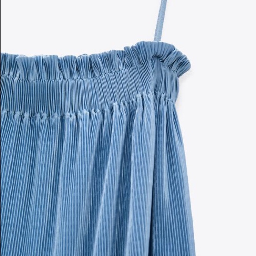 ZARA PLEATED DRESS - Picture 2 of 3